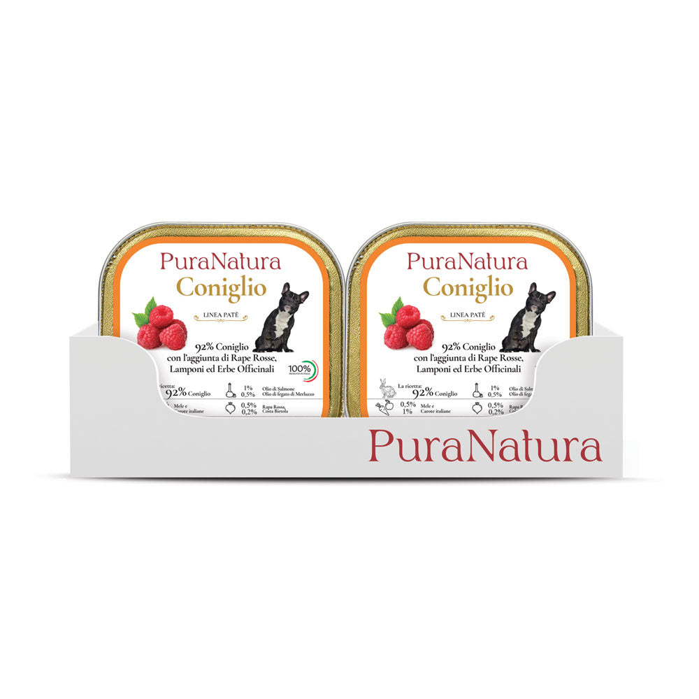 ADULT RABBIT AND RASPBERRY PATÉ - Multipack