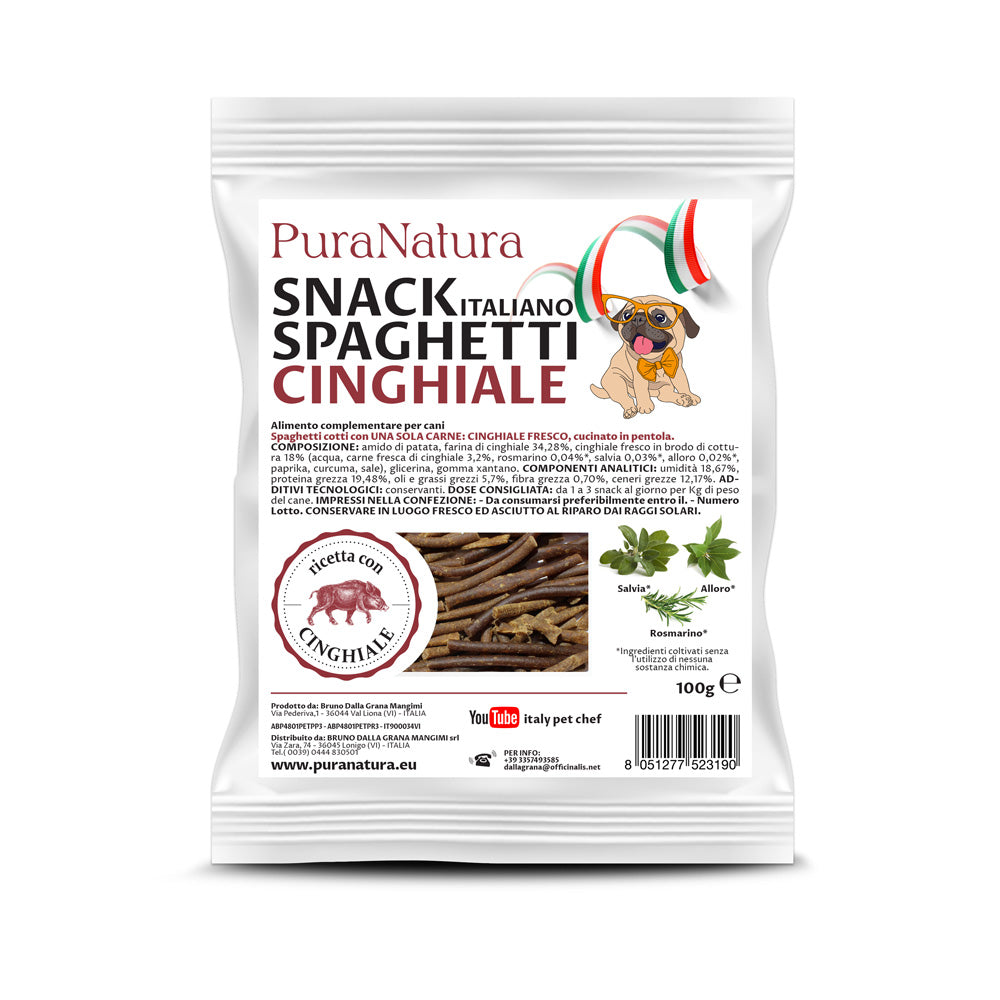 SNACK SPAGHETTI CINGHIALE