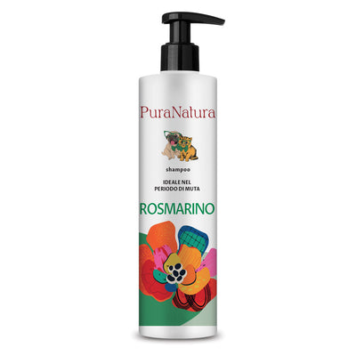 SHAMPOO ROSMARINO PER MUTA CANE E GATTO