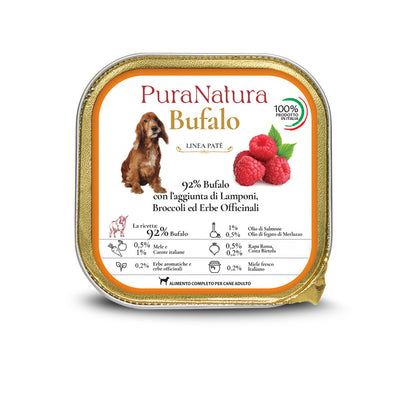 PATÉ ADULT BUFALO LAMPONI