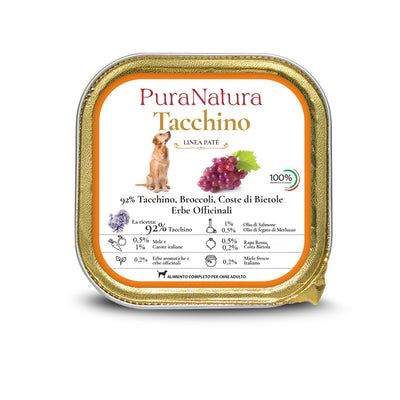 PATÉ ADULT TACCHINO E UVA