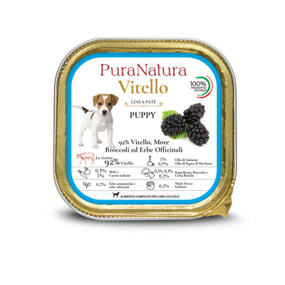 PATÉ PUPPY VITELLO E MORE